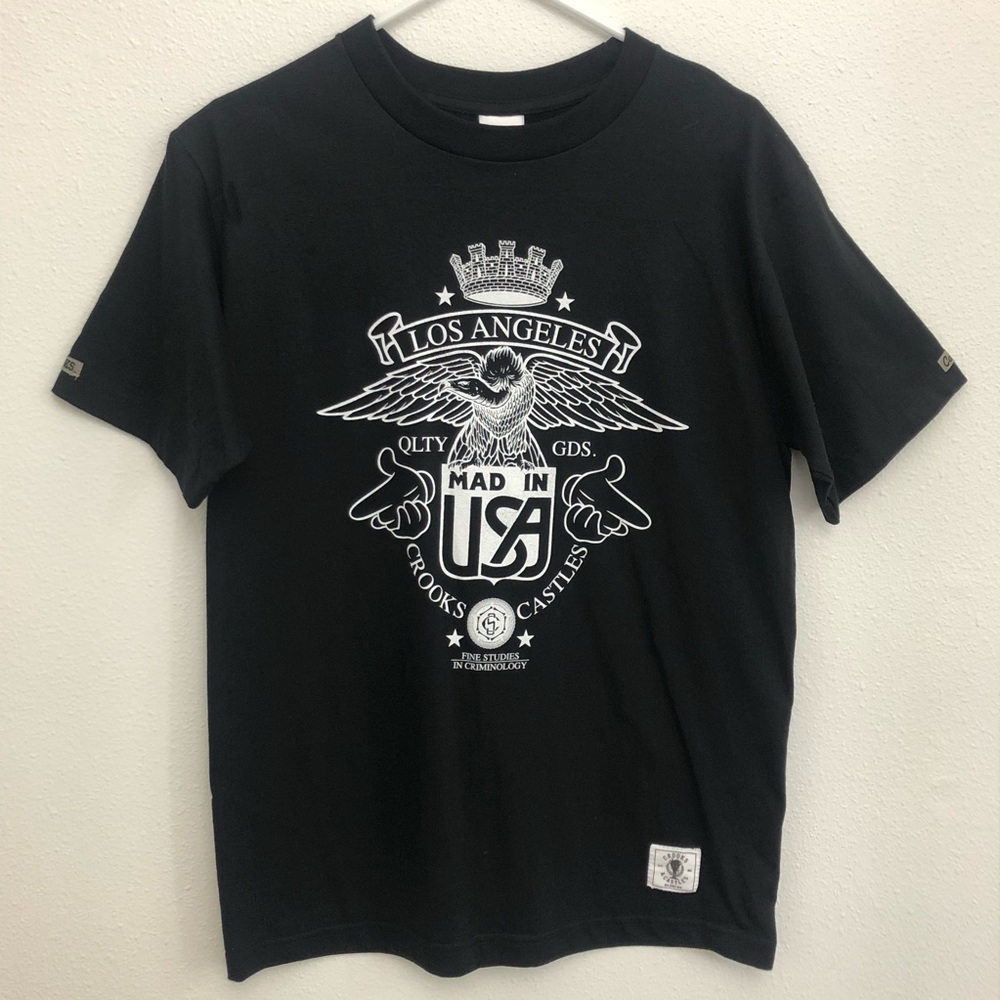 Crooks and castles tshirt